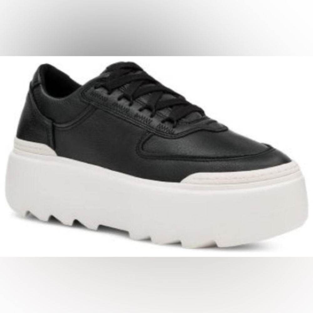UGG Marin Mega Platform Sneakers Black Treadlite Soles